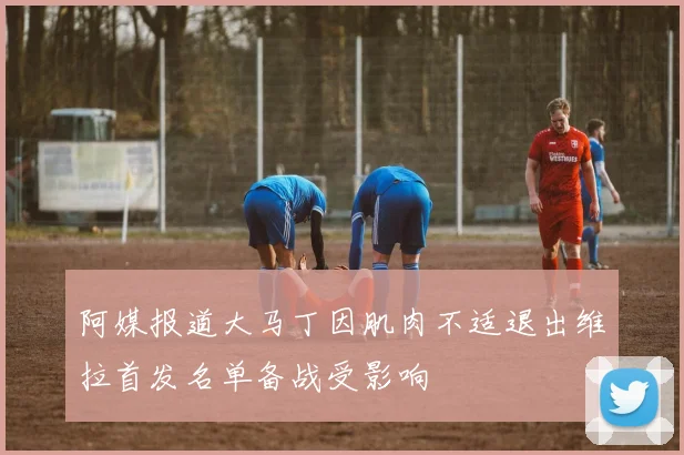 阿媒报道大马丁因肌肉不适退出维拉首发名单备战受影响